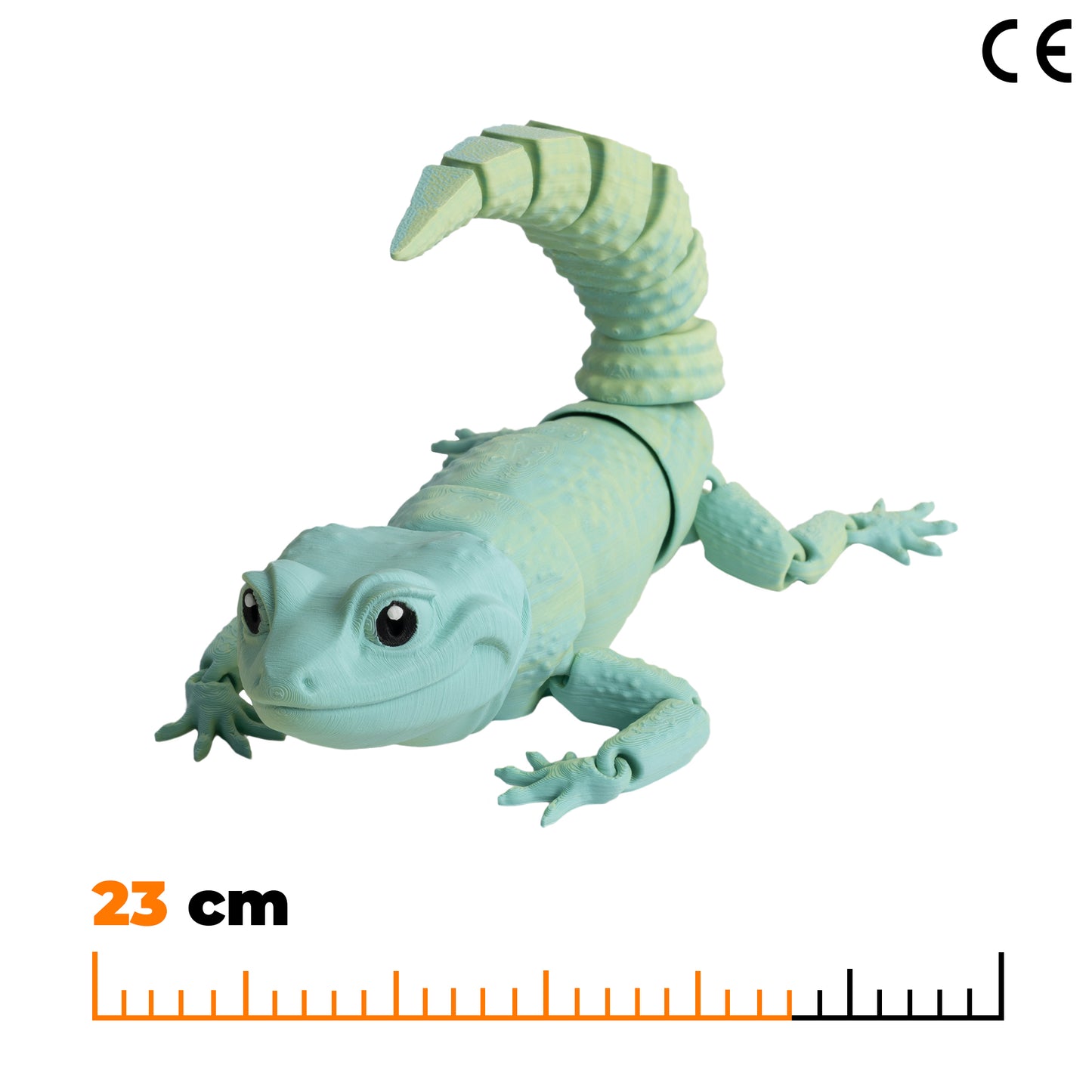 Gekon - Zeleno-žlutá