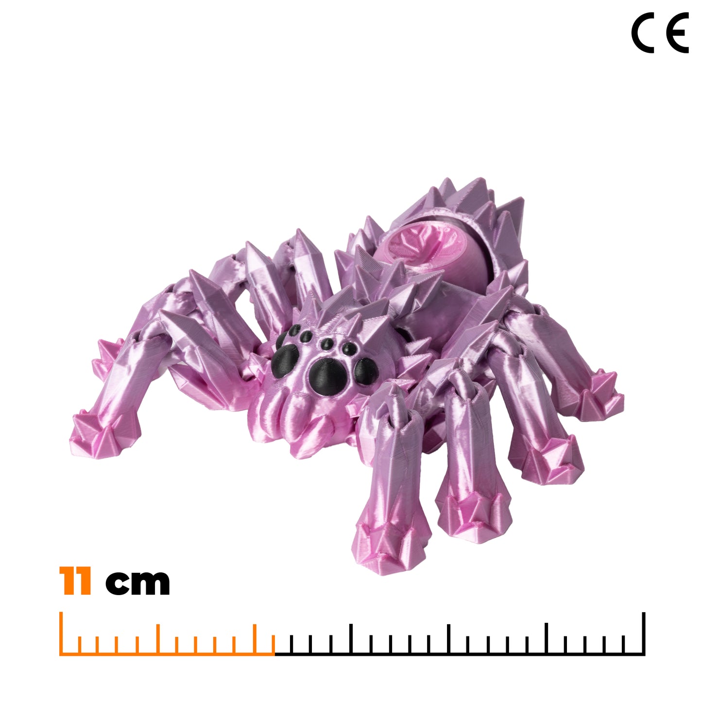 Fidget pavouk - Růžovo-fialová