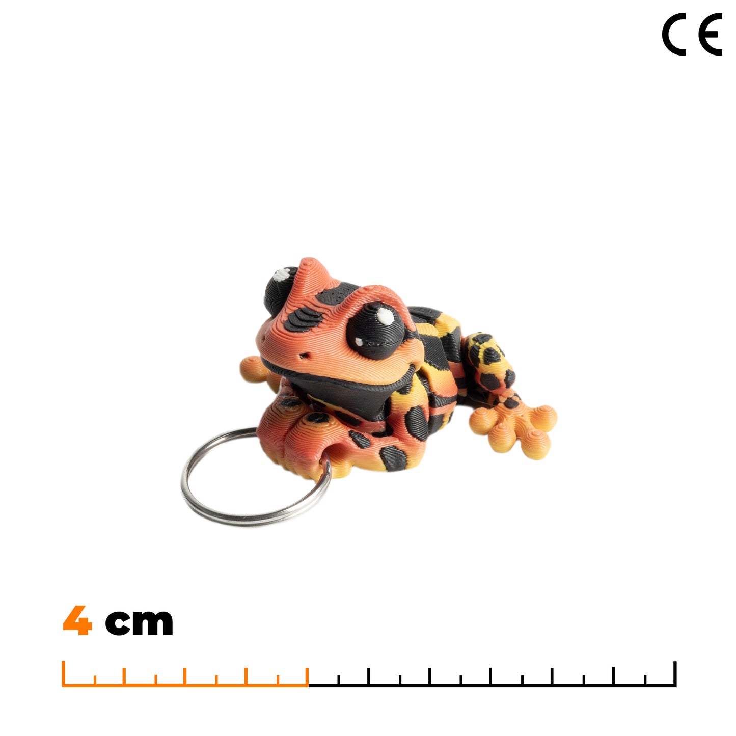 Frosch-Anhänger – Farbverlauf Orange