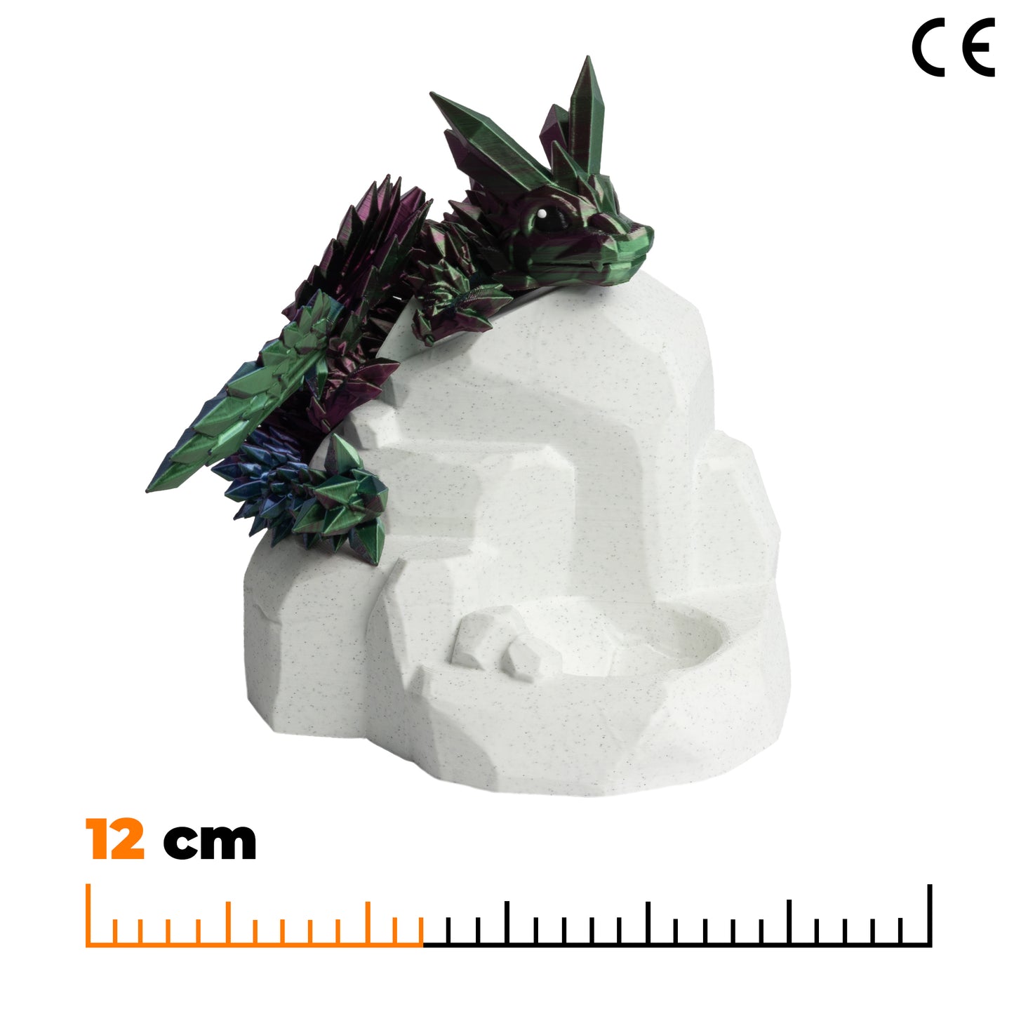 Dračí skála na prstýnky - Mramorová