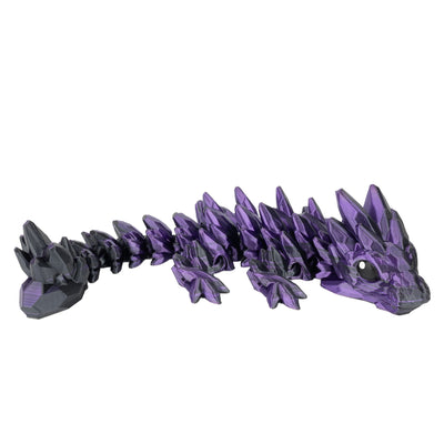 Petit dragon précieux – Noir-violet