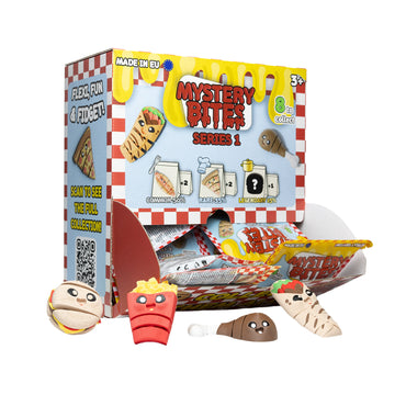 Espositore con 24 bustine Mystery Bites Serie 1