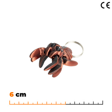 Přívěsek pavouka - Červeno-černá