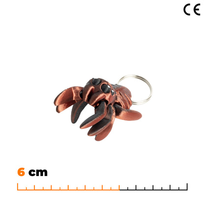 Přívěsek pavouka - Červeno-černá