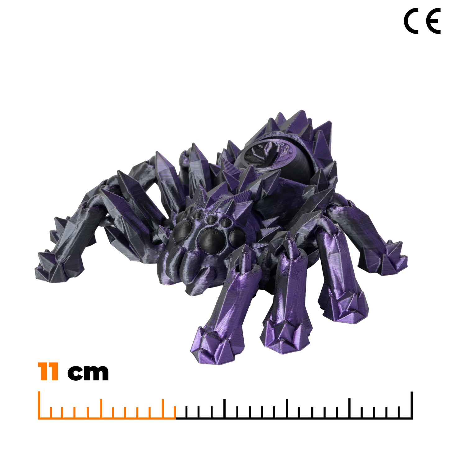 Fidget Spider - Black-Purple