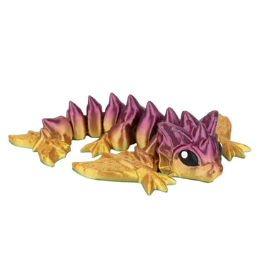 Viverna – drago flexi stampato in 3D, colore arcobaleno