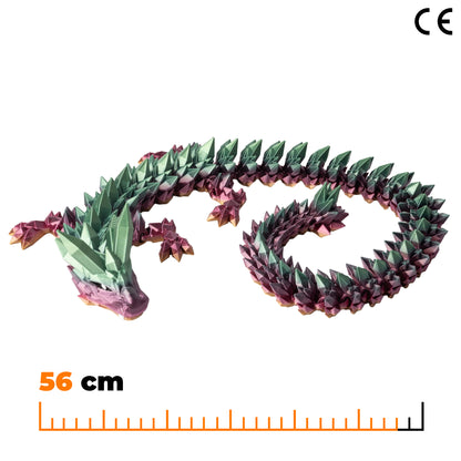 Krystalový dračí dospělák - Duhová